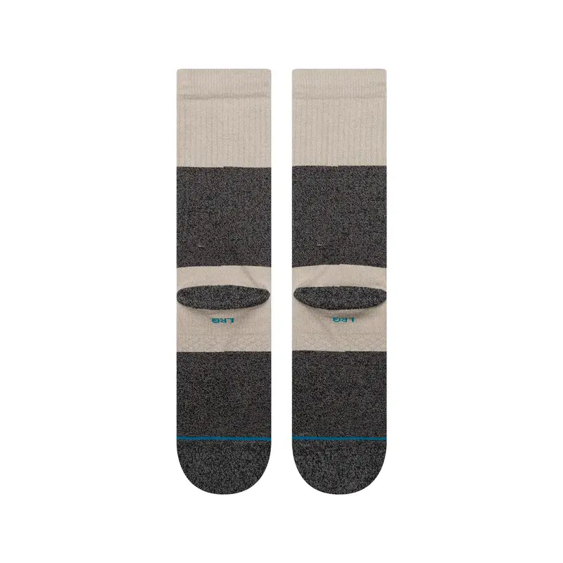 MEIA STANCE TWIST STRIPE CREW CINZA