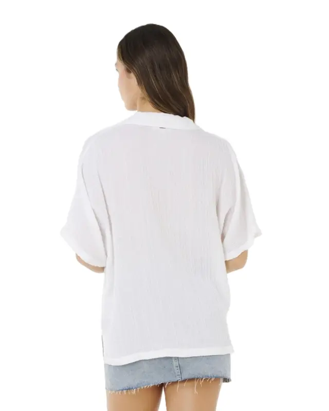 BLUSA RIP CURL PREMIUM SURF WHITE