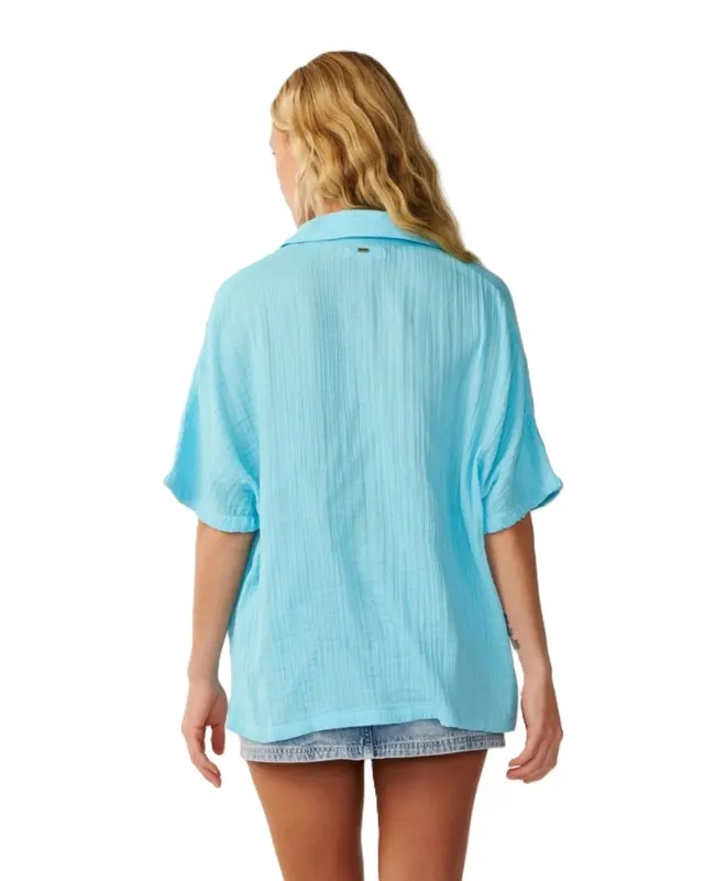 BLUSA RIP CURL PREMIUM SURF SKY BLUE