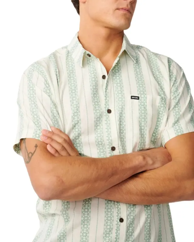 CAMISA RIP CURL SESSIONS BONE/ALOE