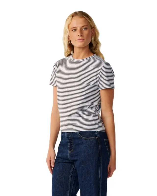 CAMISETA RIP CURL SG YD STRIPE SKY BLUE