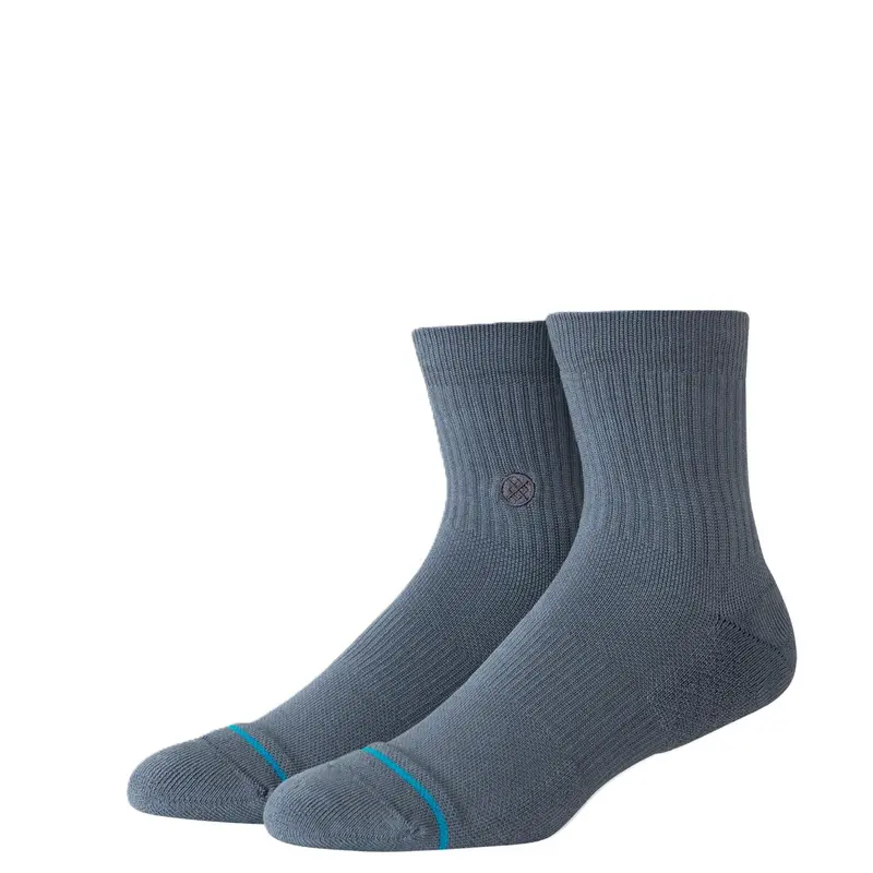 MEIA STANCE SIGNATURE QUARTER CINZA